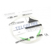 Patchcord światłowodowy SC/APC, simplex, LSZH, 1m, G.657B3, 3 mm, biały